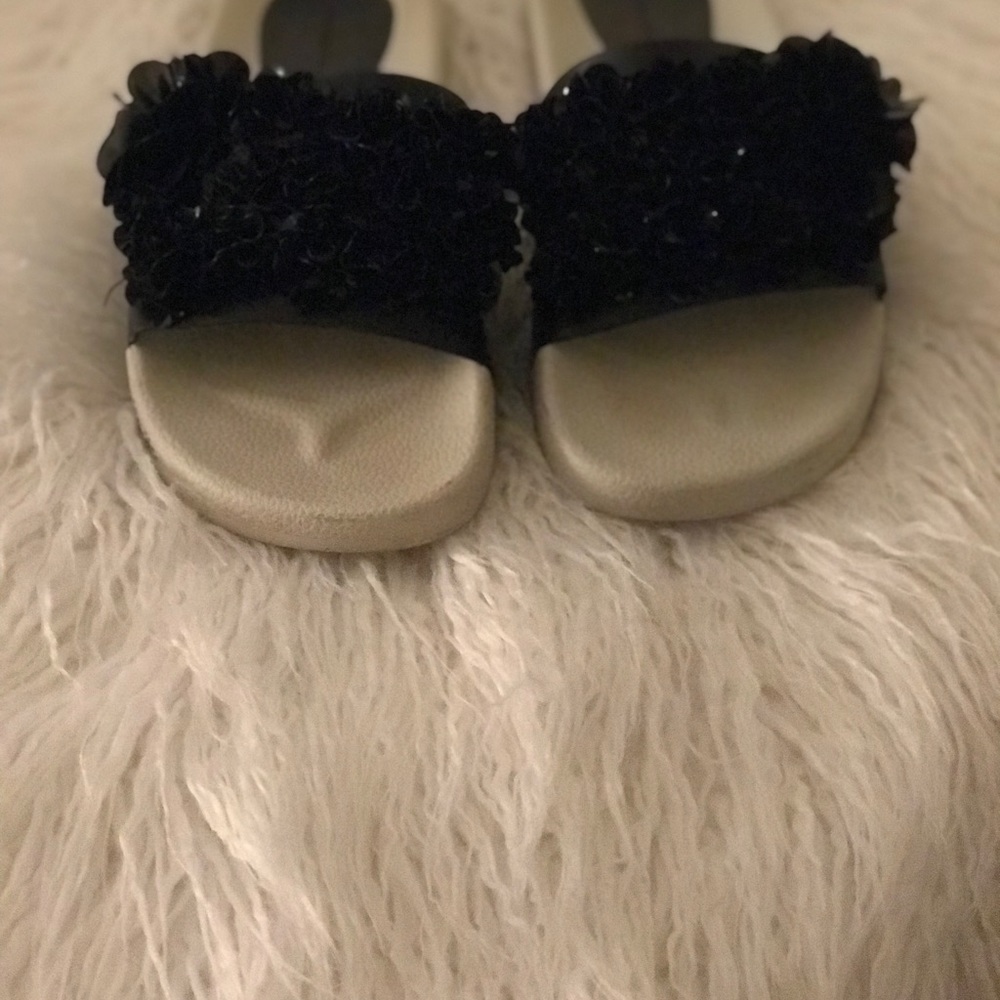 ZARA RUFFLE SLIDES - Picture 3 of 4